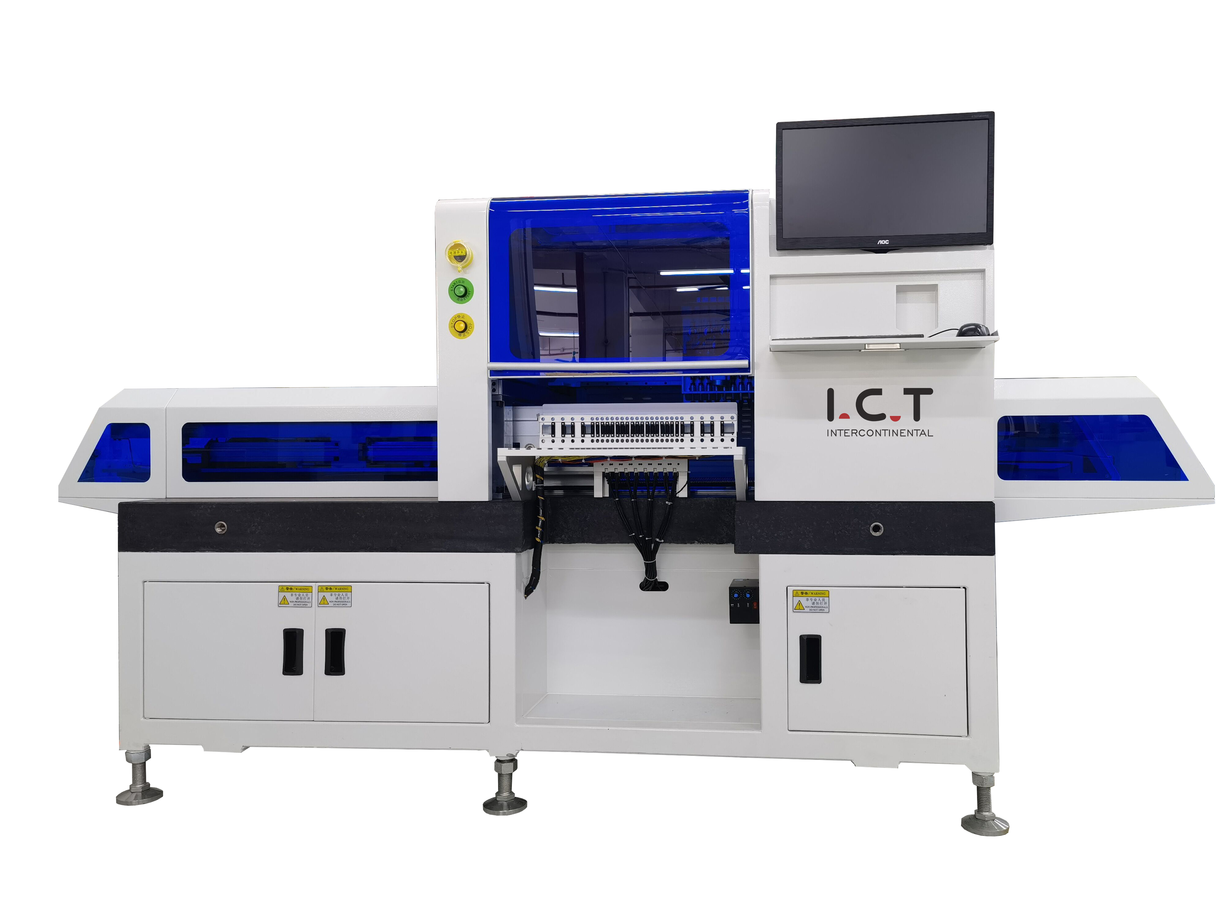 I.C.T |Chip LED ad alta velocità PCB Marcatura Pick and Place SMT Componenti della macchina con elevata precisione