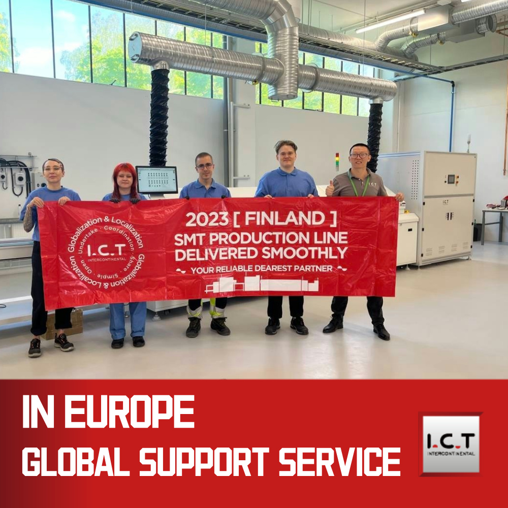 I.C.T | SMT Stampante semiautomatica a doppia racla stampino