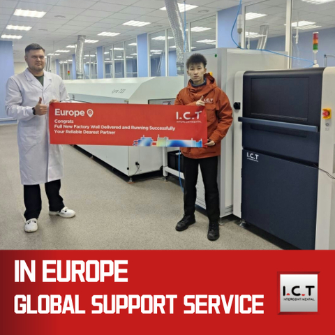 I.C.T-AI-4540 | Sistema ottico visivo Telecamera DIP invertita Online AOI Macchine