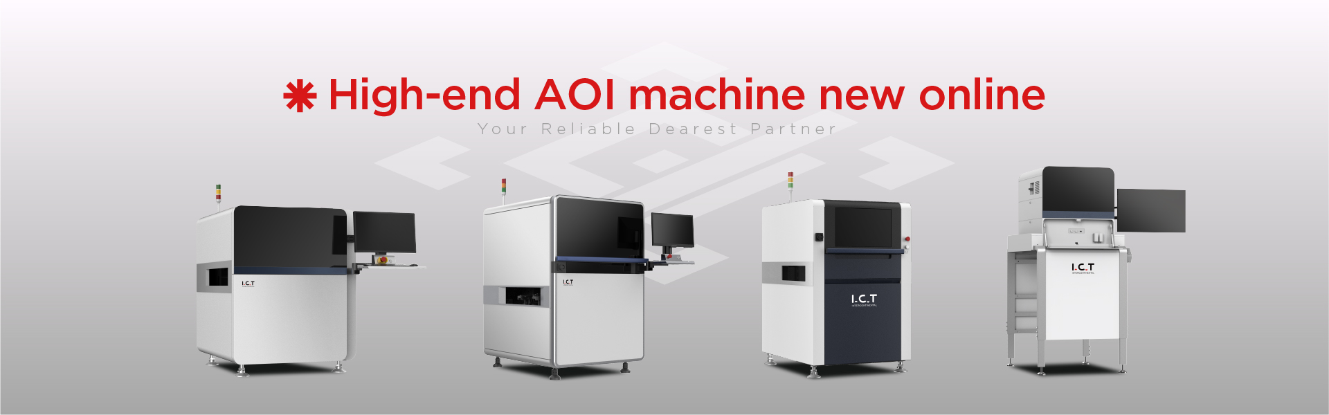 I.C.T SMT AOI macchina