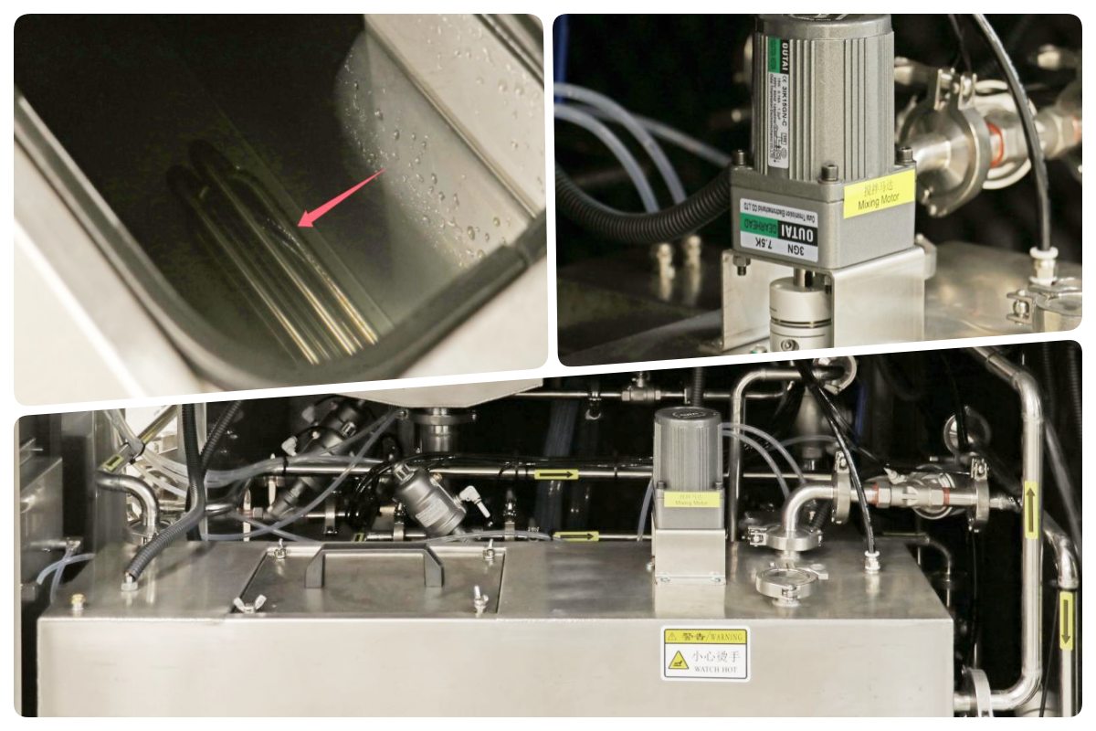 3-1 Serbatoio del liquido lavavetri