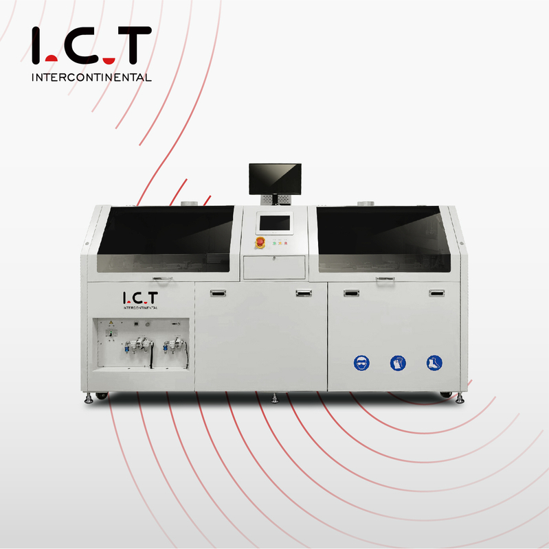 I.C.T |Sistema di saldatura digitale a doppia onda selettiva senza piombo ad alta efficienza