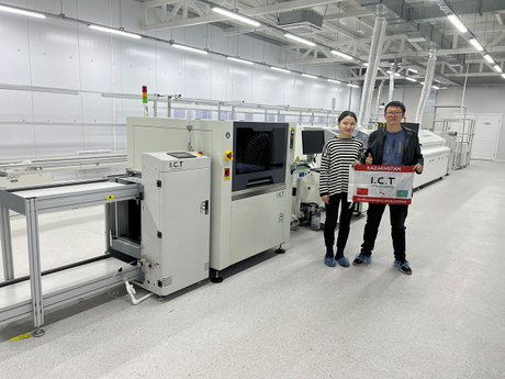 I.C.T |LED Schermo SMT Linea di produzione