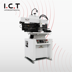 I.C.T-P6丨Semiautomatica SMD Macchina da stampa per pasta saldante SMT Stampante