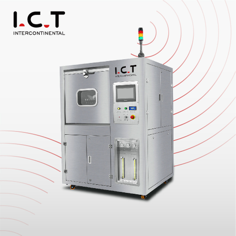 I.C.T |PCBuna macchina spray per pulizia sottovuoto offline