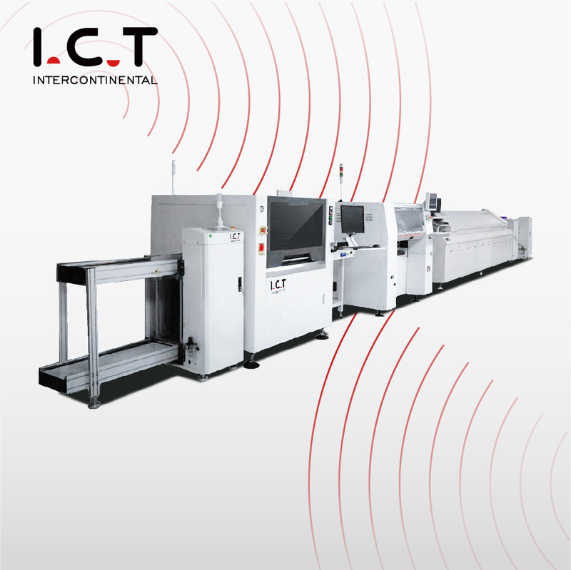 I.C.T |Macchina per la produzione di schermi a LED completamente automatica Produzione per TV