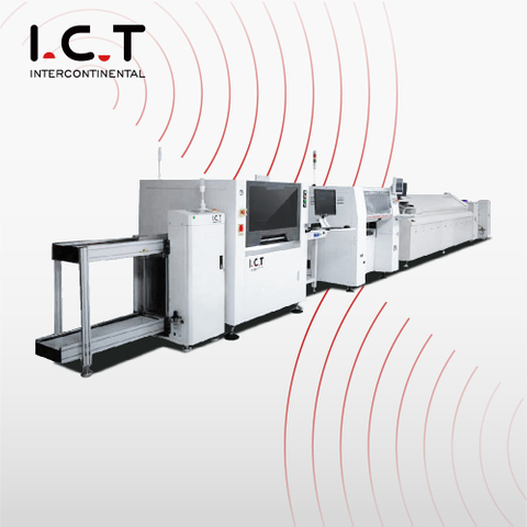 I.C.T | SMT Linea di produzione SMD completamente automatica 