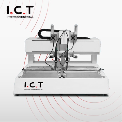 I.C.T |Giocattolo PCB robot cartesiano automatico per saldatura a punti a led Batteria per macchina