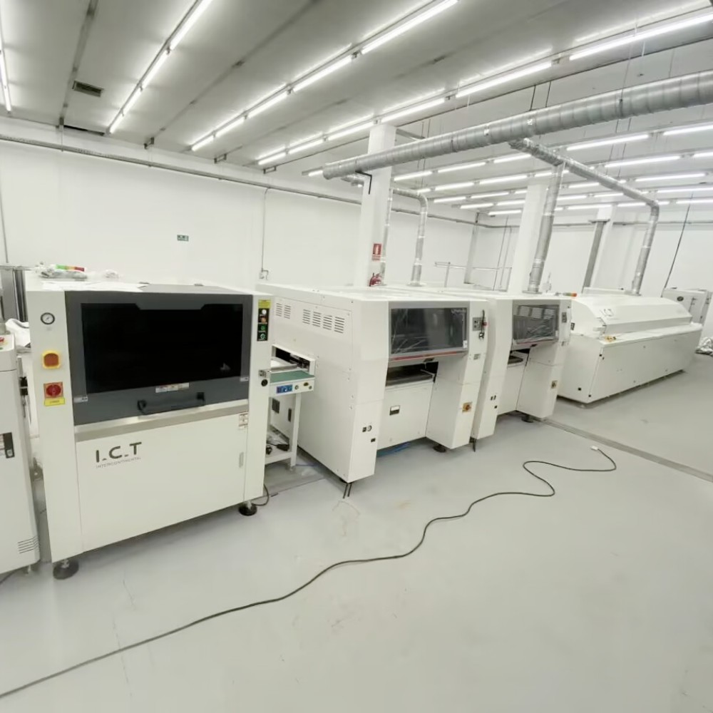 I.C.T | PCB SMT Stampante Stampante automatica per pasta saldante