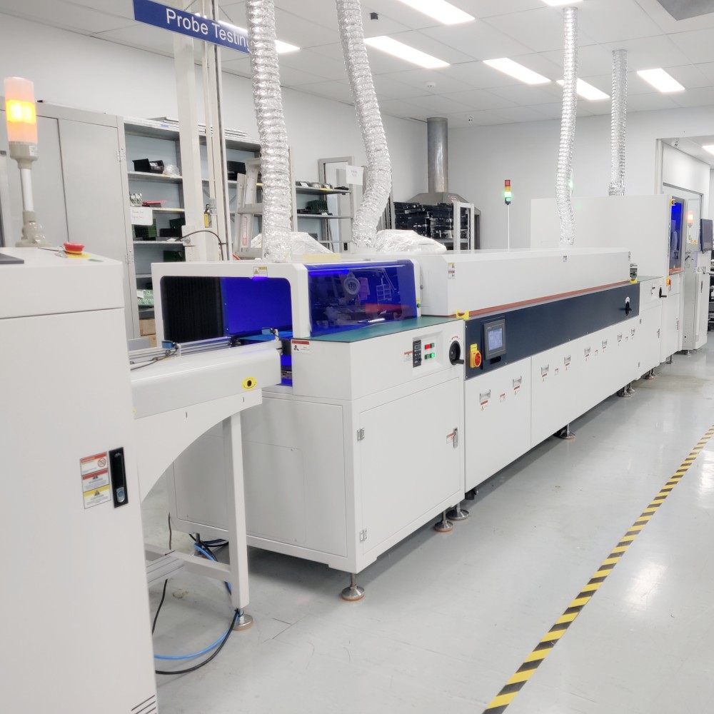 PCB Macchina per l'incollaggio a spruzzo del rivestimento di pannelli per lo stabilimento di assemblaggio PCBA