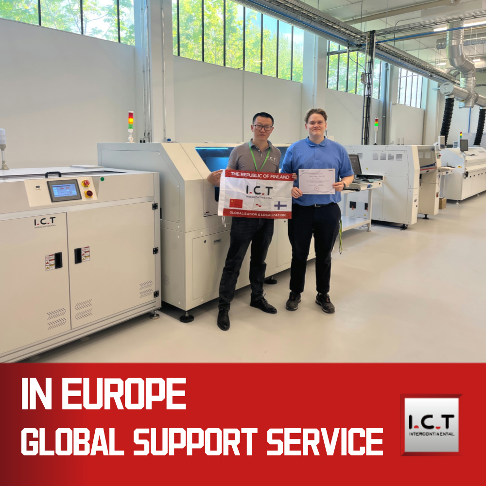 I.C.T 500 mm SMT Cintura di ispezione di collegamento Trasportatore SMT