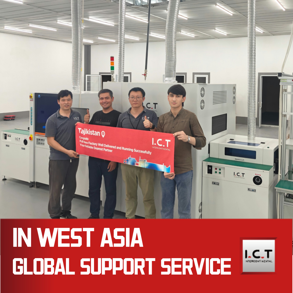 I.C.T | PCB Destacker Trasportatore SMT SMT Led 500m Trasportatore SMT 