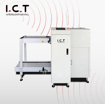 ​I.C.T AFL-M |Piegatura automatica PCB Loader nella linea SMT