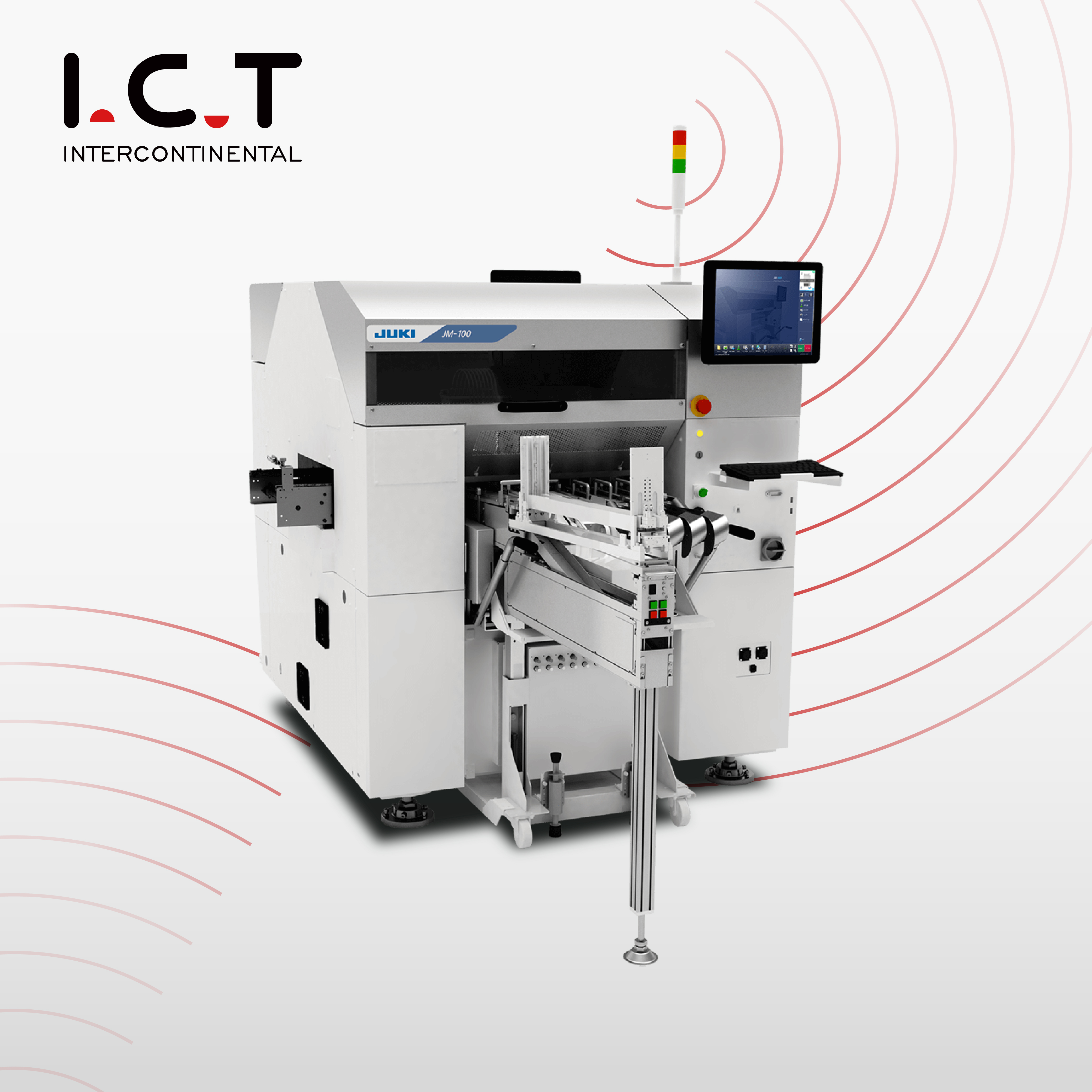 JUKI JM-20 |Attrezzatura per l'inserimento di componenti automatizzati DIP Inseriscitrice di moduli dispari per assemblaggi di PCB