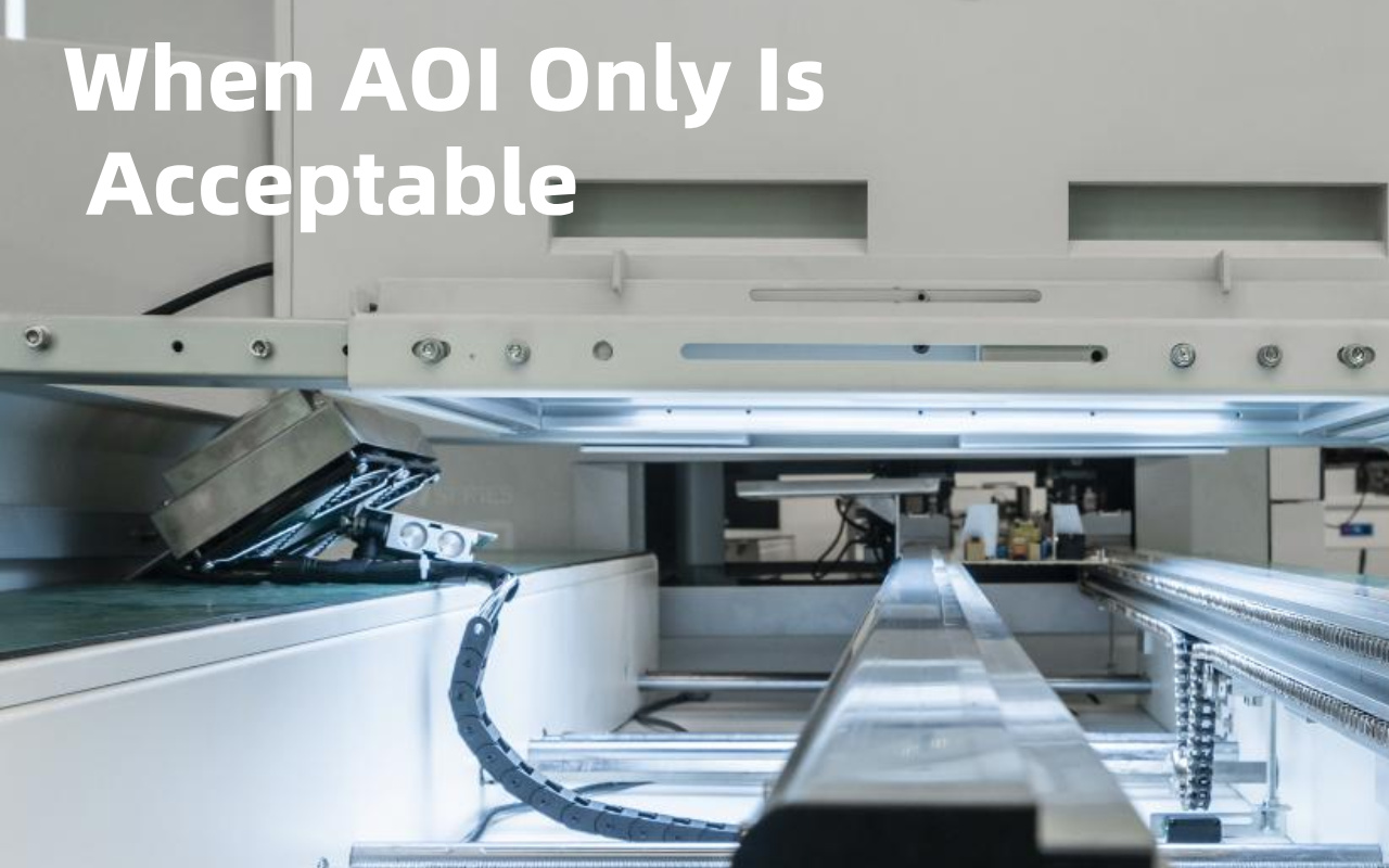 7. Quando solo AOI &egrave; accettabile rispetto a quando SPI &egrave; obbligatorio