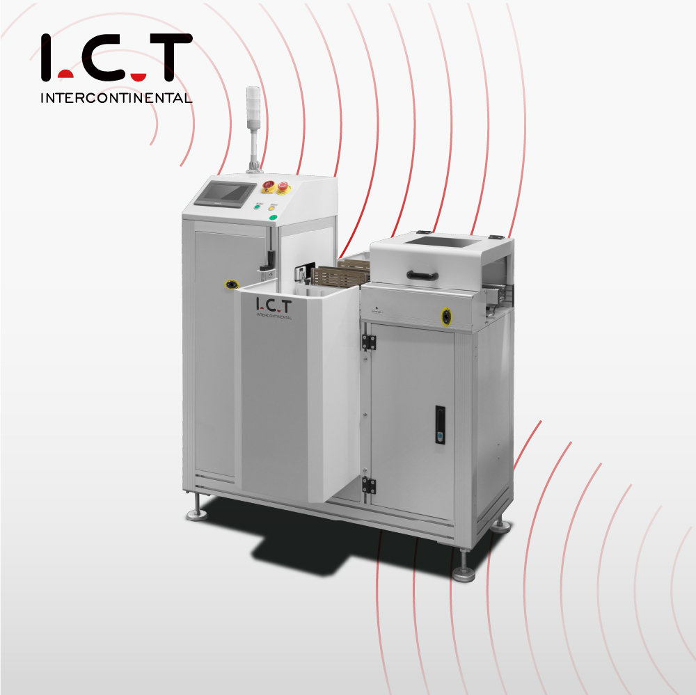 I.C.T-PP3025 |Macchina automatica per vassoi Pick And Place per la produzione di semiconduttori