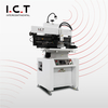 I.C.T |Stampante stencil semiautomatica SMT a doppia spatola per lavoro stabile