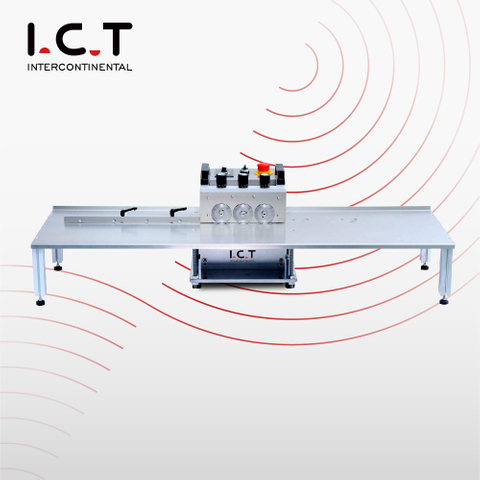 I.C.T |Piccola tagliatrice per scanalature a V per circuiti stampati PCB
