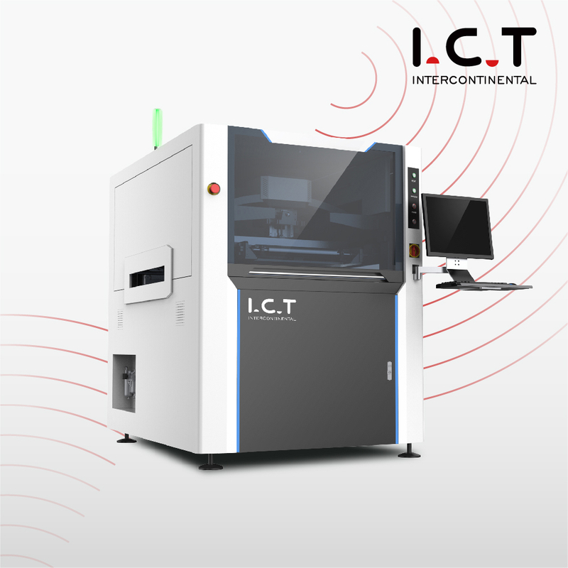 I.C.T |Macchina da stampa automatica per pasta saldante X3 da 1,2 m