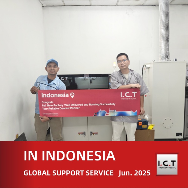 I.C.T Supporto globale per il progetto EMS Depaneling in Indonesia