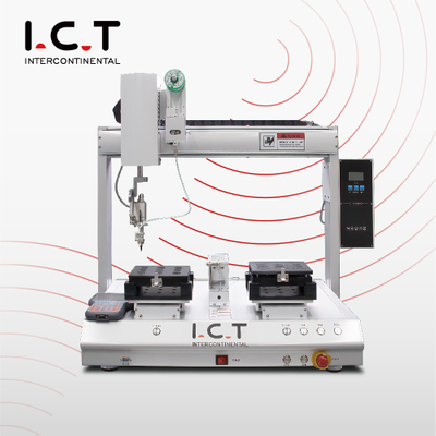 I.C.T-SR250D |Macchina robotica per saldatura robotizzata da tavolo a 5 assi Pcb Smd 
