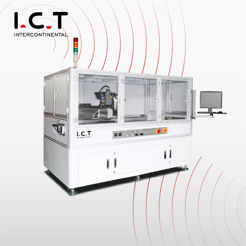 I.C.T |SMT Periferiche led Distributore automatico di colla per PCB