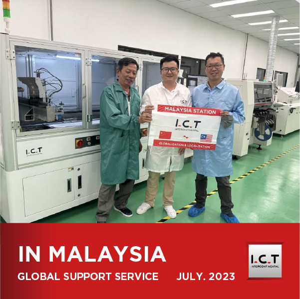 I.C.T | PCB Dispenser automatico di colla Hot Melt Ab Dynamic