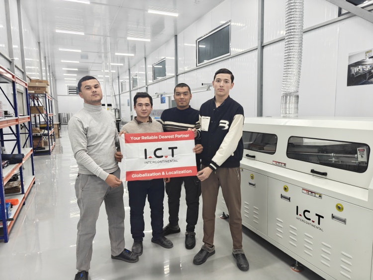 I.C.T Linea di produzione DIP per assemblaggio a foro passante