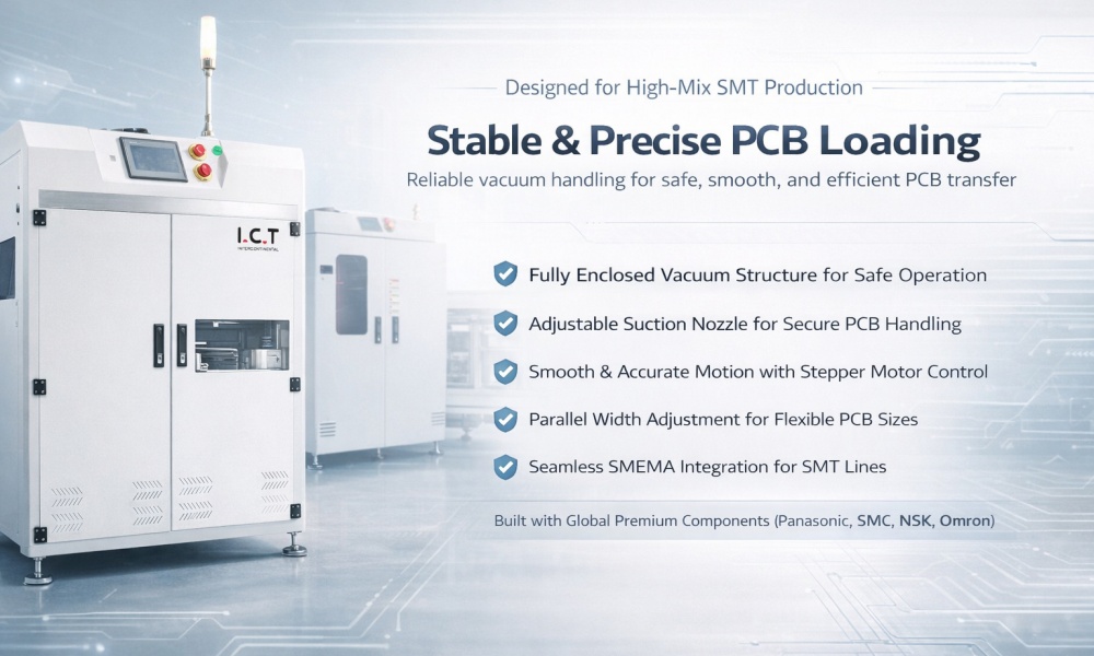 I.C.T PCB Aspirazione caricatore Loader
