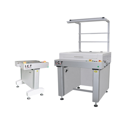 Ispezione a velocità regolabile SMT PCB Trasportatore SMT con luce