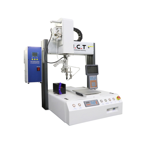 I.C.T |Display della macchina robot di saldatura automatica Quick PCB