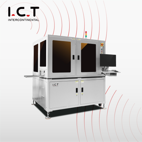 I.C.T |Sistema automatico di selezione del substrato PCB Macchina da taglio laser