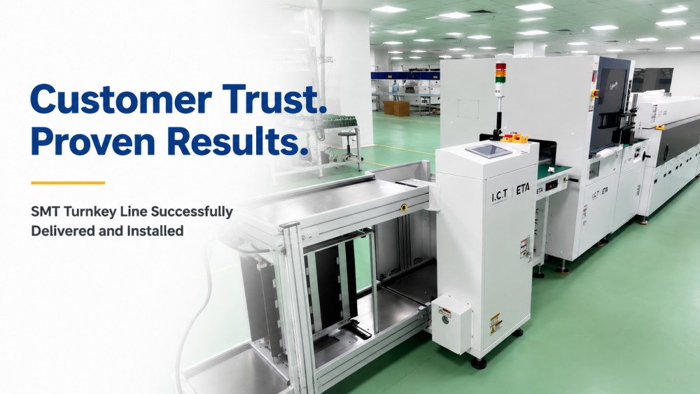 SMT Linea chiavi in ​​mano consegnata e installata con successo.jpg