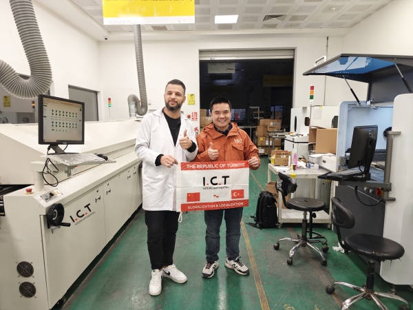 I.C.T Reflight Oven Machine