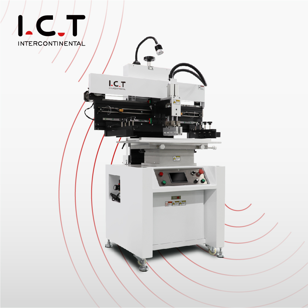 I.C.T |SMD Macchina per la stampa di pasta saldante SMT Stampante manuale
