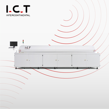 I.C.T-Lyra622N |SMD Forno per saldatura a riflusso a doppia rotaia senza piombo