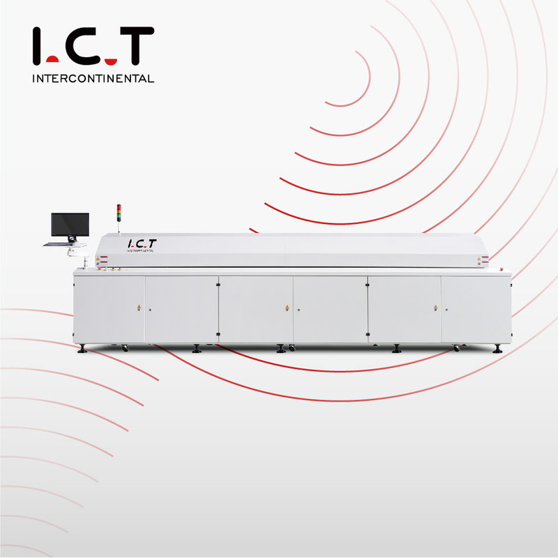 I.C.T |ETA SMT LED Speciale macchina con forno di rifusione per profilatrice termica sotto vuoto