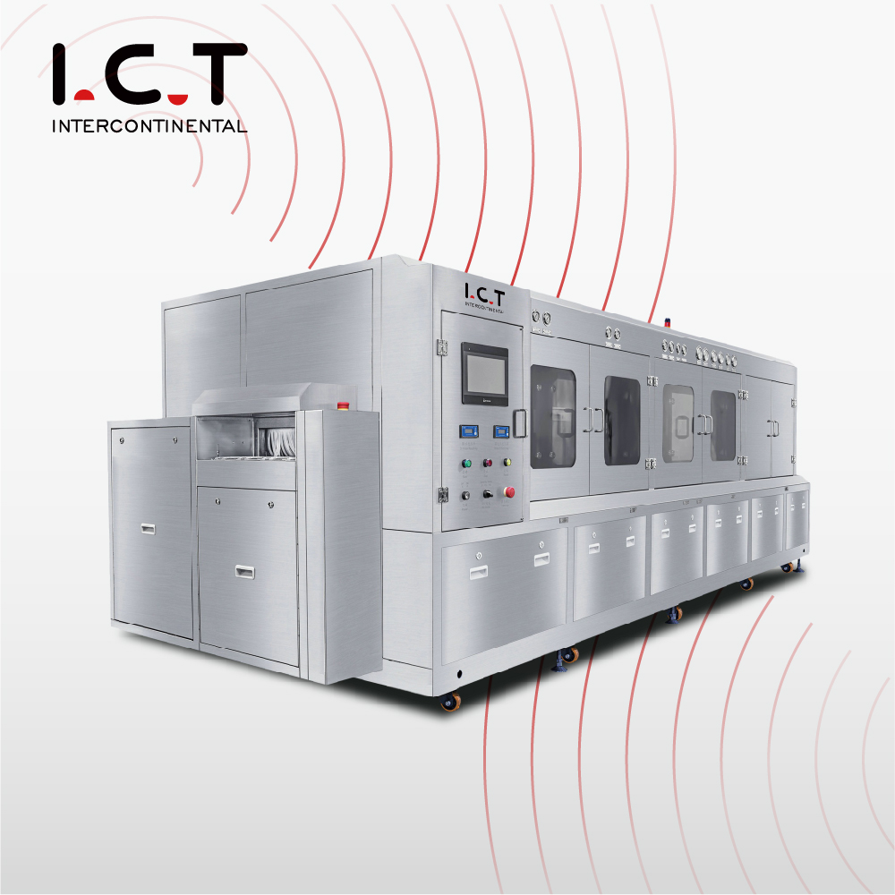 ICT-6300 |Macchina per la pulizia in linea automatica SMT PCBA