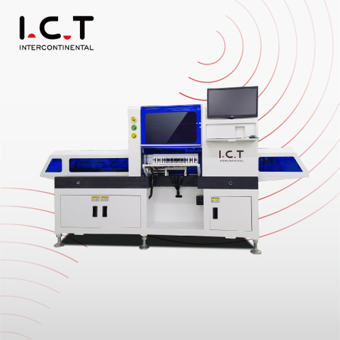 I.C.T |Attrezzatura Pick and Place in linea Macchinari per condensatori di assemblaggio SMC