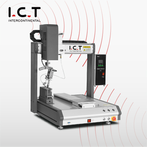 ICT-SR530 |Stazione robot di saldatura xyz laser automatica da tavolo per modulo fotovoltaico