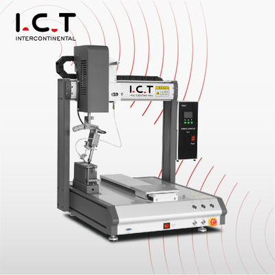 I.C.T-SR530 |Stazione robotizzata di saldatura laser automatica xyz da tavolo per modulo fotovoltaico