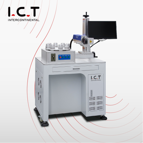 I.C.T-510 |Macchina per la stampa di etichette laser 3D Macchina per marcatura laser a colori verde