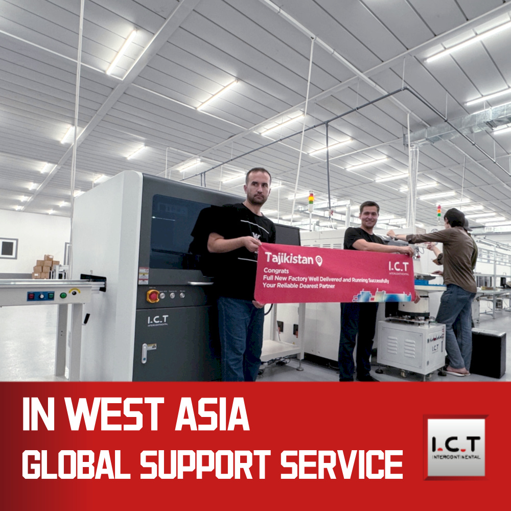 I.C.T | Distributore automatico di colla da tavolo fredda per PCB Provide