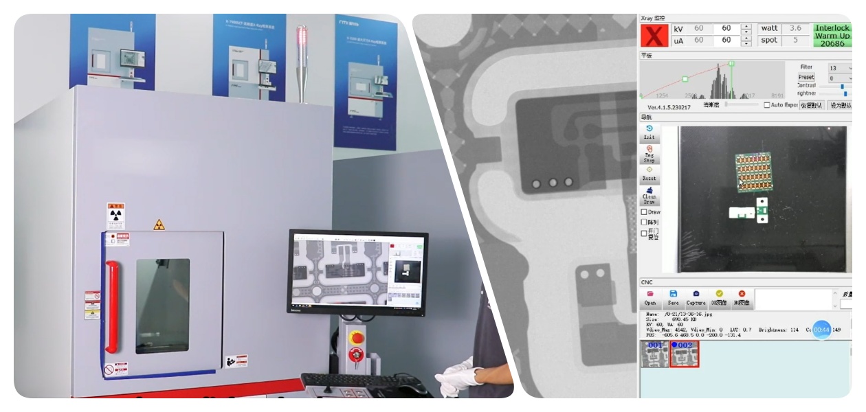 SMT Xray Features (4) SMT Funzionalità dei raggi X (4)