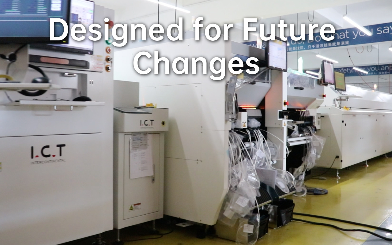 7. Progettare la linea SMT per la flessibilit&agrave; futura