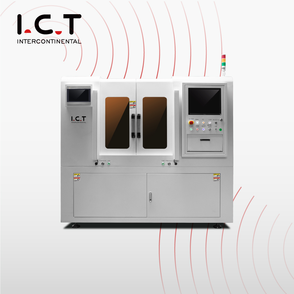 I.C.T |Macchina di posizionamento multitesta in linea PCBA ad alta velocità per Semicon