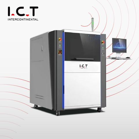 I.C.T- FAI86M |Macchina automatica per l'ispezione dei componenti del primo articolo con sonda volante per PCB