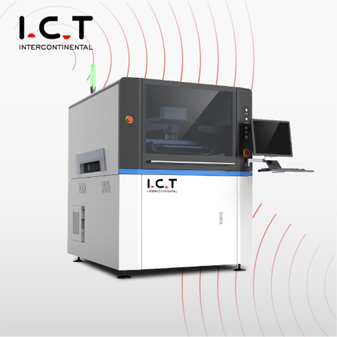 I.C.T |stampante per stencil pasta saldante ad alta precisione SMT stampante per stencil stampante automatica PCB