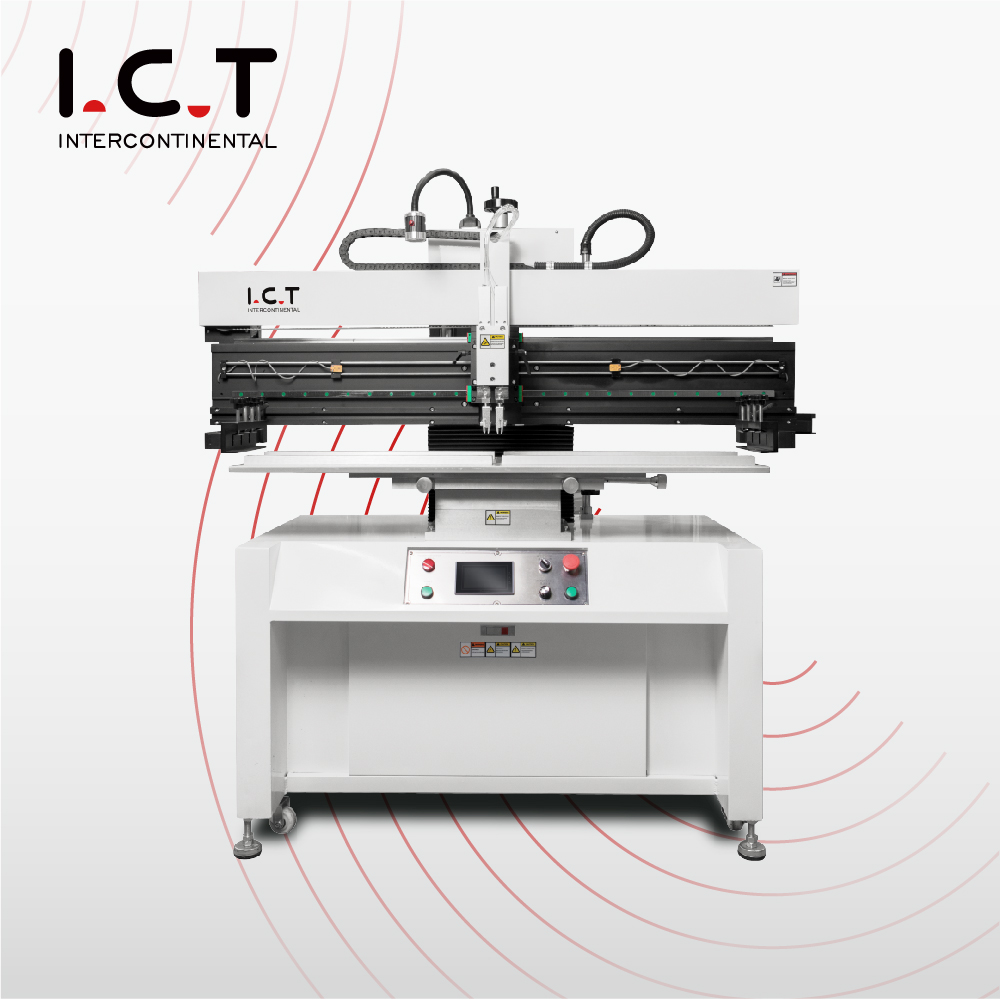 Stampante semiautomatica stampino Stampante SMT PCB Macchina per stampa a pasta semiautomatica