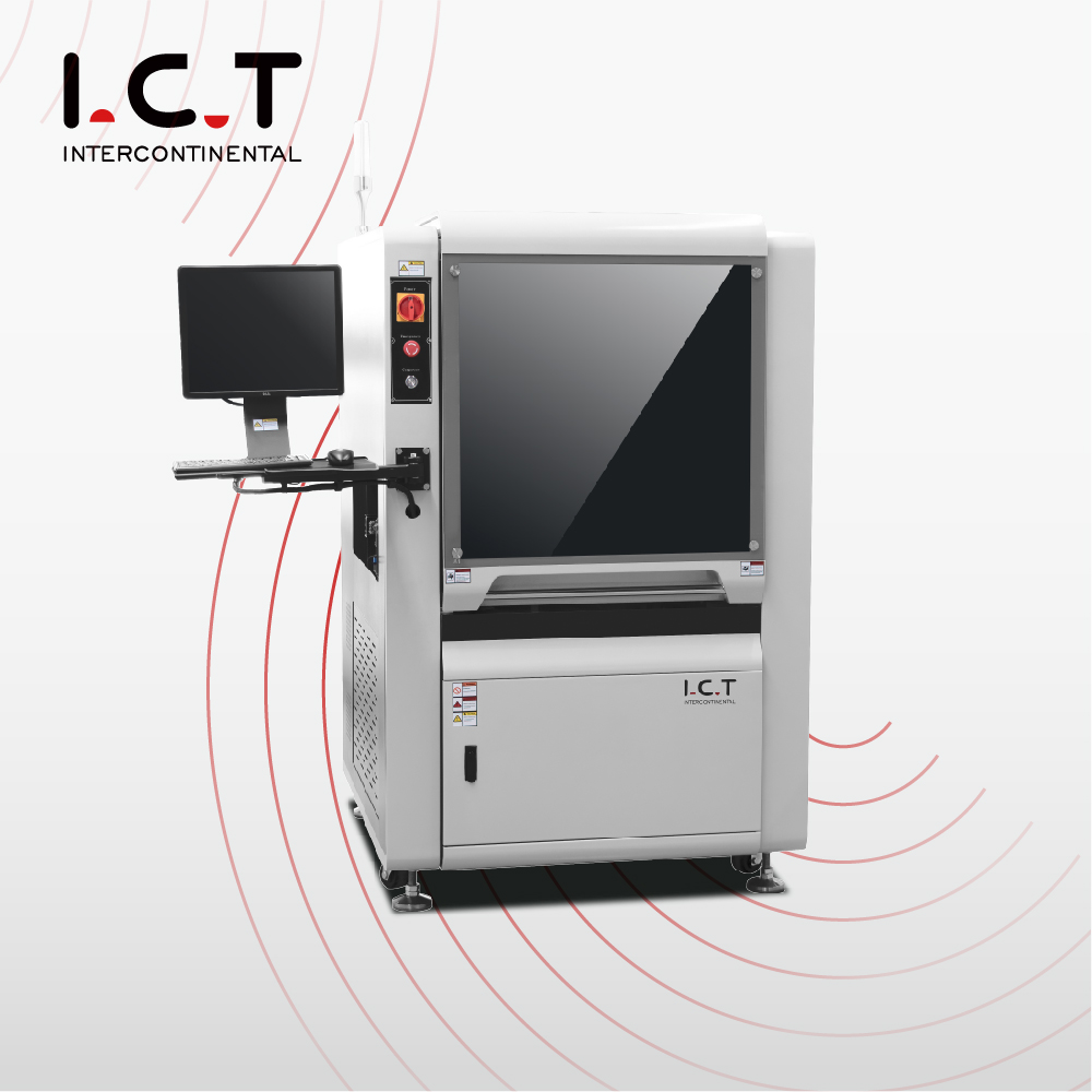 I.C.T |SMT Doppia macchina per rivestimento conforme digitale PCB Linea di produzione